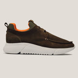 Soho 01 Camouflage Green Suede