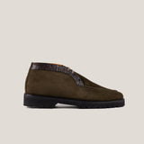 Lecco Country - Camouflage Groen Suède - Chukka Boots