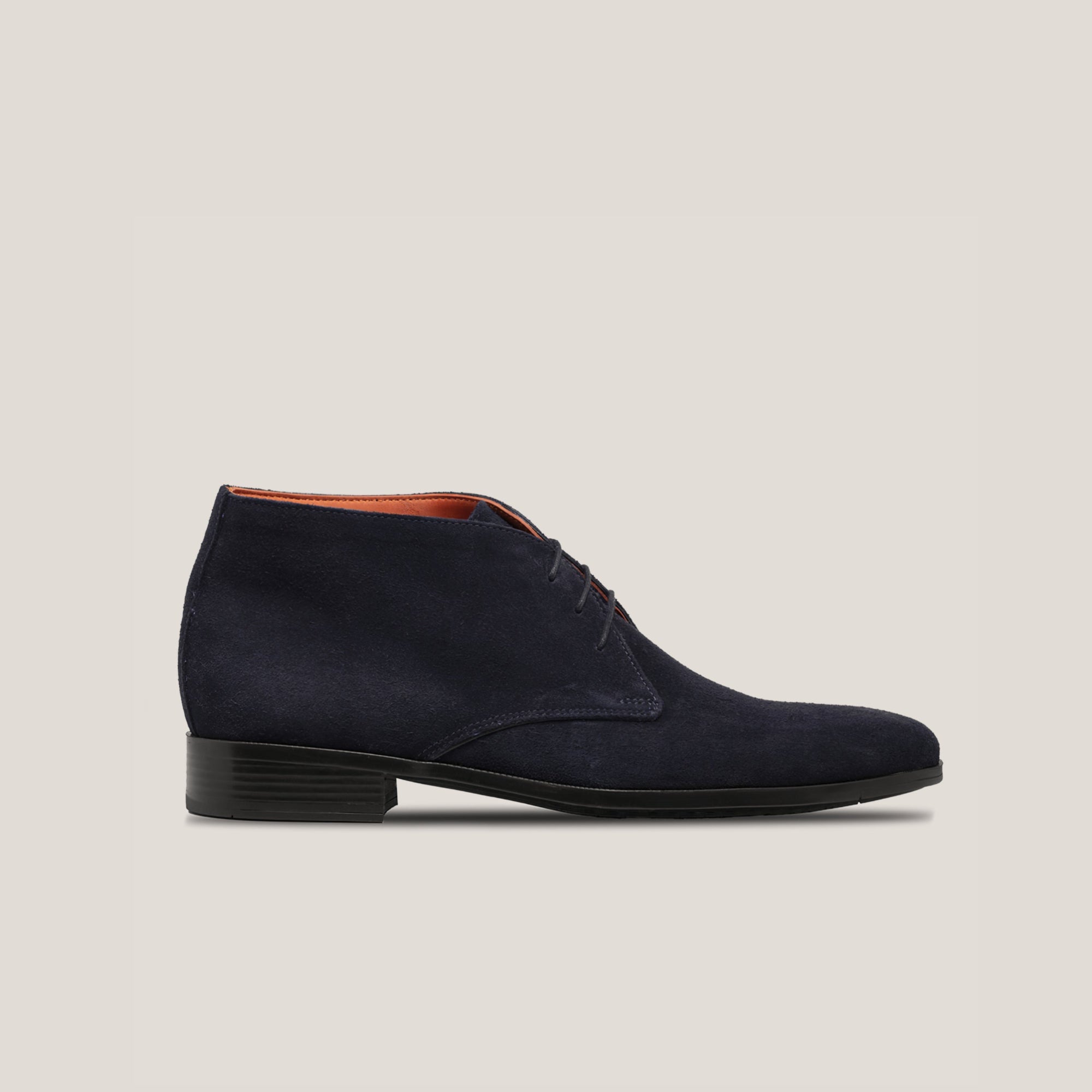 Prague - Donkerblauwe Suède - Chukka Boots