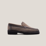Trento - Taupe Grijze (dodo) Suède - Loafers