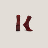 Bordeaux Merino Wool Socks