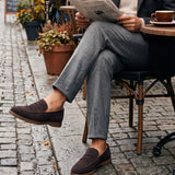Portofino II - Dark Brown Suede
