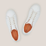 Baltimore - Wit Kalfsleer - Sneakers