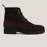 Bolzano24 Dark Brown Suede Boots