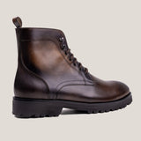 Bolzano24 Saddle Brown Patina leren laarzen