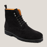 Bolzano24 Black Suede Boots