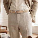 Suede Belt - Cappuccino Beige