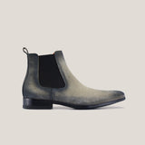 Chelsea - Olive Green Airbrushed Suede