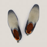 Chelsea - Olive Green Airbrushed Suede