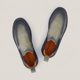 Livorno Chiro - Olive Green Airbrushed Suede