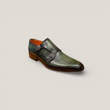 Monte Carlo - Emerald Green Leather Patina - Size 45