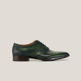 Naples -  Smaragdgroene Patina - Leren Brogues