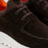 Soho 01 V² - Donkerbruin Suède - Sneaker
