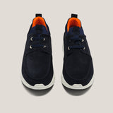 Soho 01 - Donkerblauw Suède - Sneaker