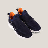 Soho 02 - Donkerblauwe Suède - Sneakers
