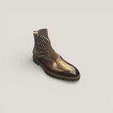 Studio Concept 8 - Dark Brown Suede & Leather - Size 42