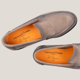 Trento Taupe Grijze Suède Loafers