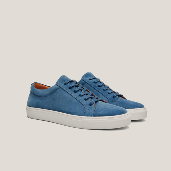 Baltimore Ming Blue Suede Sneakers - Reinhard Frans