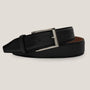 Black Vitello Belt - Reinhard Frans - Belts