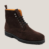 Bolzano24 Dunkelbraune Wildleder Stiefel