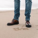 Bolzano24 - Cognac Brown Patina Leather - Boots