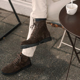 Bolzano24 - Dark Brown Suede - Boots