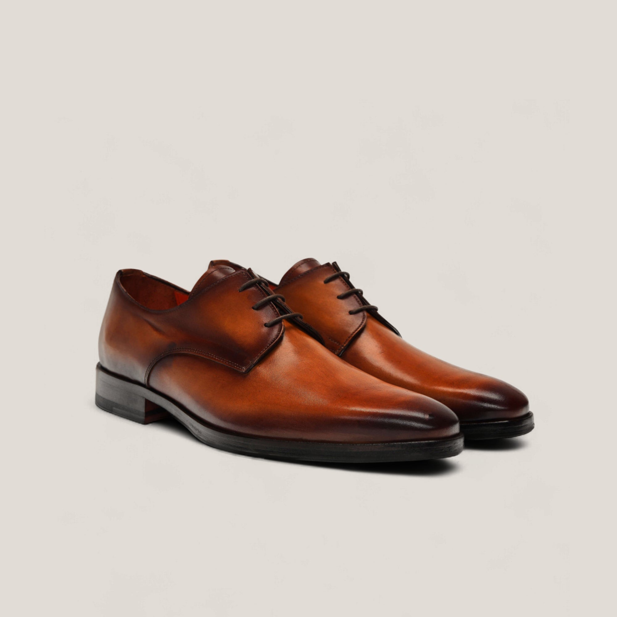 Brescia - Terra d’Oro Patina Vitello - Derby Shoes