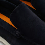 Mens Capri - Black Suede - Loafers - Reinhard Frans - Summer Loafers