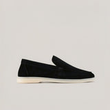 Mens Capri - Black Suede - Loafers - Reinhard Frans - Summer Loafers