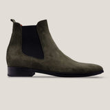 Chelsea Camouflage Green Suede - Reinhard Frans - Chelsea Boots
