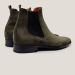 Chelsea Camouflage Green Suede - Reinhard Frans - Chelsea Boots