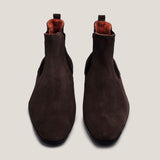 Chelsea Dark Brown Suede - Reinhard Frans - Chelsea Boots