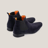 Chelsea - Dark Navy Suede - Chelsea Boots