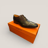 Oxford24 - Leather & Croco Hand Patina - Size 43