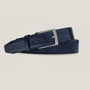 Dark Navy Croco 1643 Belt - Reinhard Frans - Belts