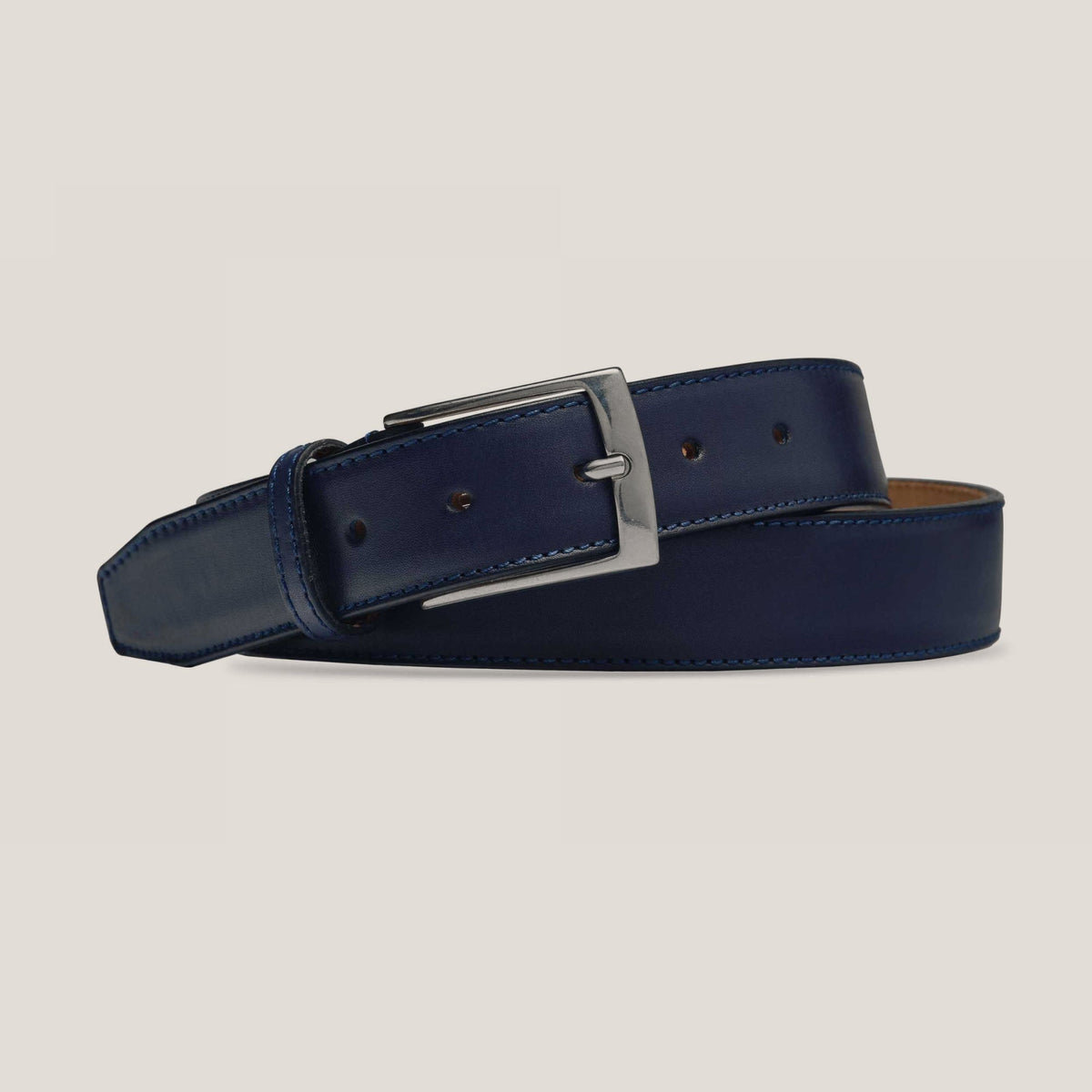 Dark Navy Patina Belt - Reinhard Frans - Belts display picture 2