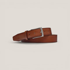 Leather Belt - Cognac Brown — Belts | Reinhard Frans