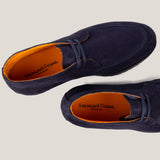 Lecco Donkerblauwe Suède Loafer Boots