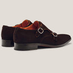 Monte - Carlo Dark Brown Suede - Reinhard Frans - Monkstrap