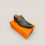 NY24 - Matte Black Croco - Size 45