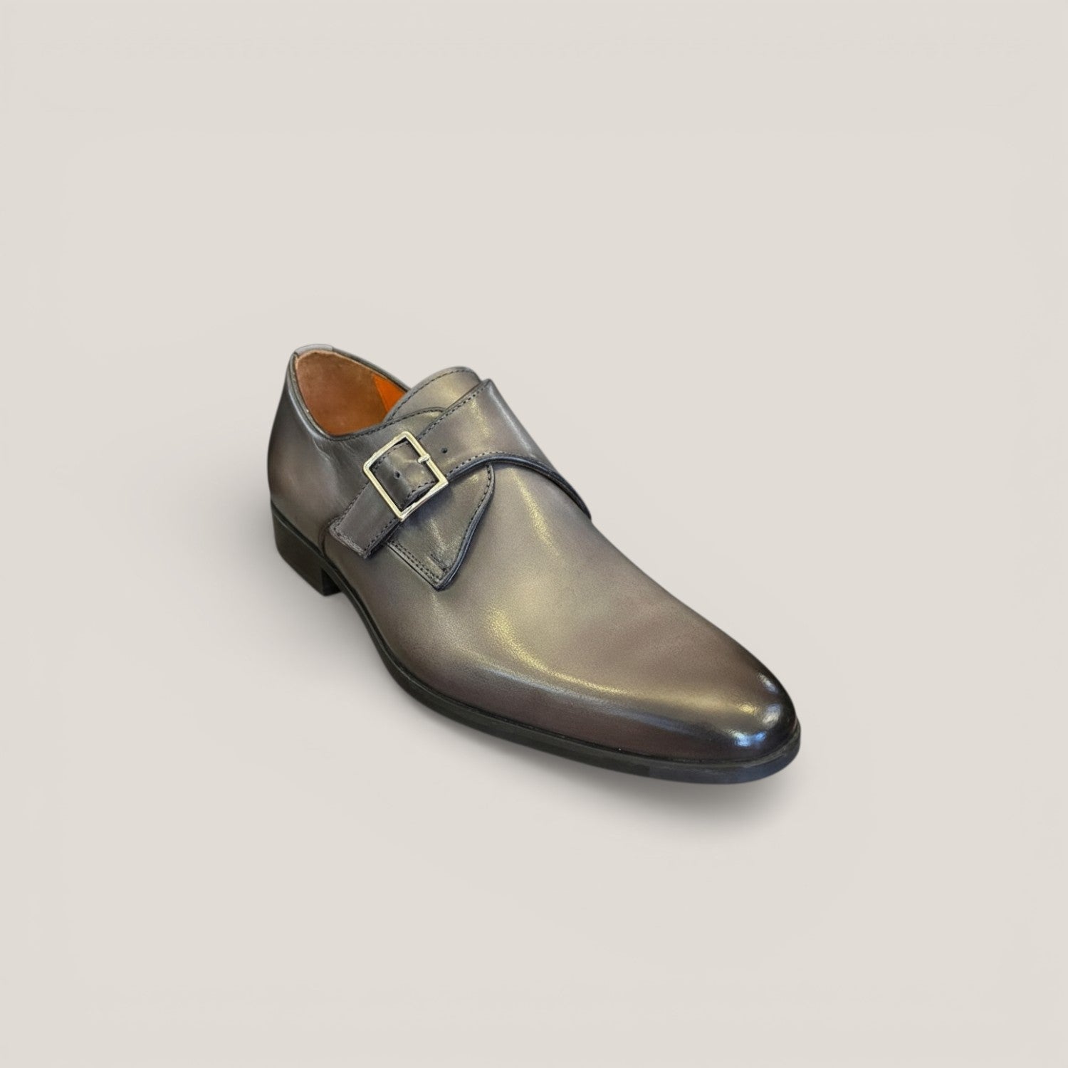 NY24 - Silvery Grey Leather Edge Patina - Size 42 | Reinhard Frans