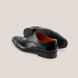 Oxford - Black Leather - Cap Toe Oxfords