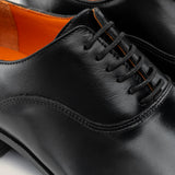 Oxford - Black Leather - Cap Toe Oxfords