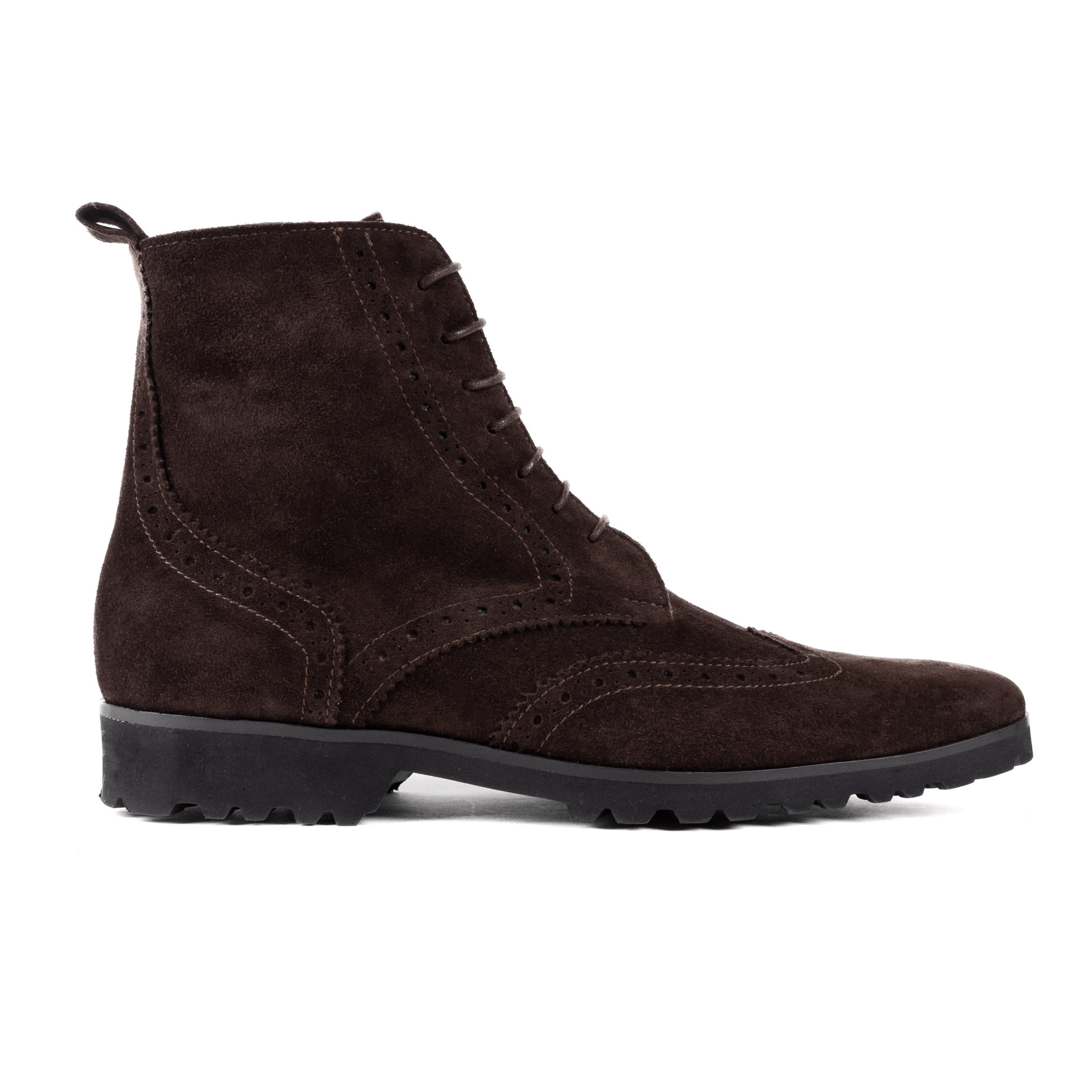 Ravenna Dark Brown Suede