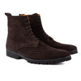 Ravenna Dark Brown Suede