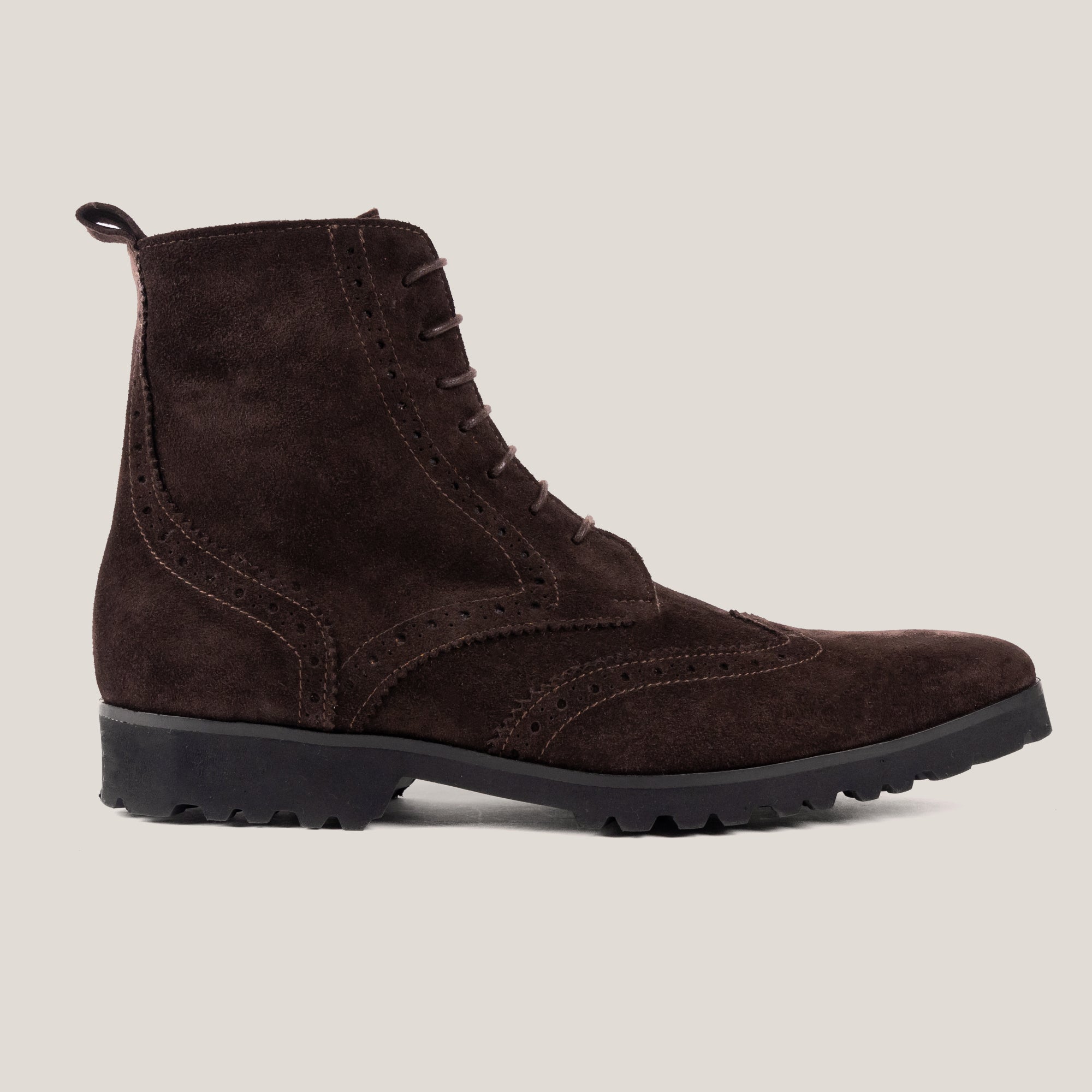 Ravenna Dark Brown Suede