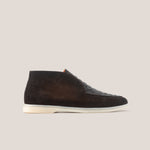 Men's Savona - Chocolate Brown Edges Croco - Loafer - Reinhard Frans - All season Boots