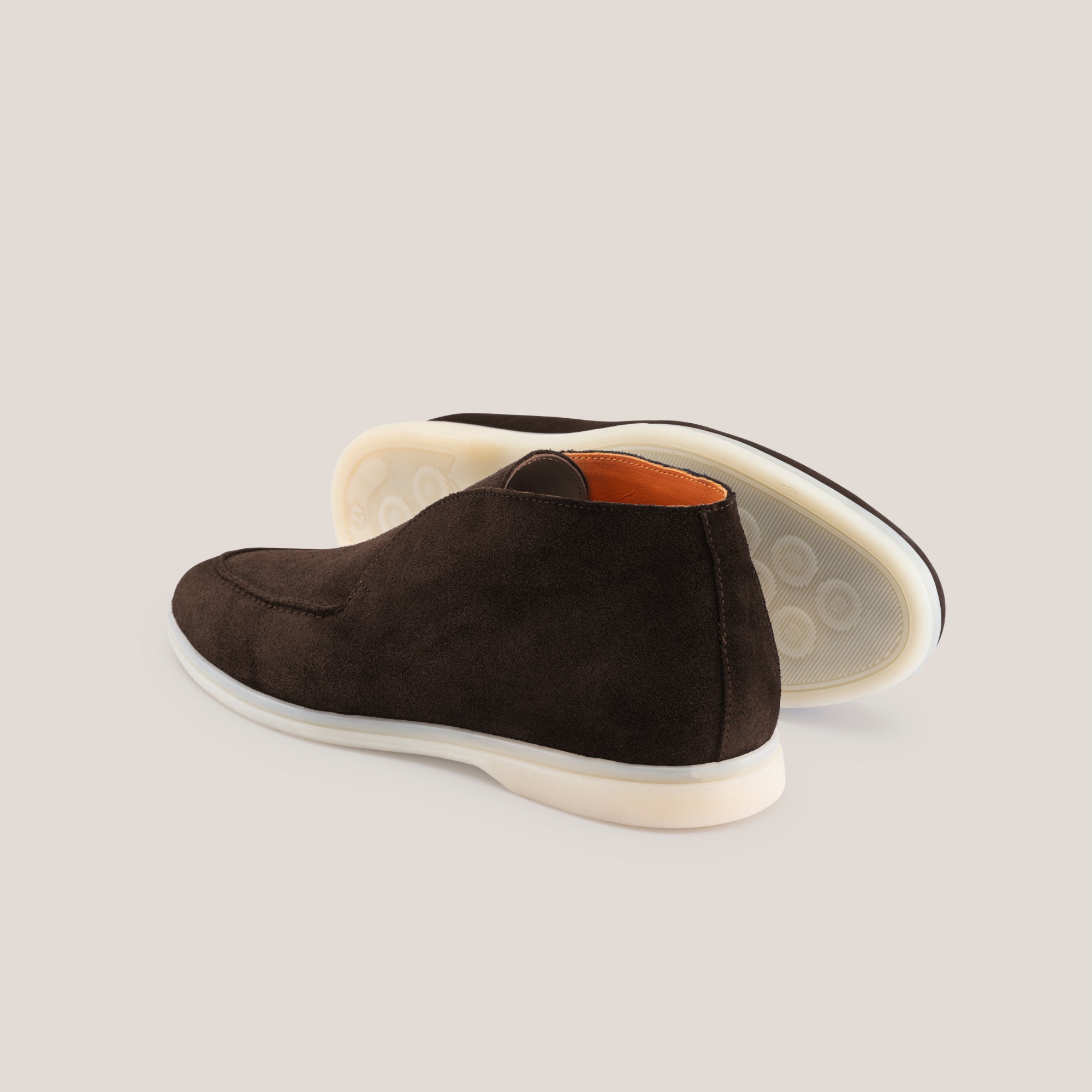 Men's Savona - Dark Brown Suede - Loafer - Reinhard Frans - All season Ankle Loafers