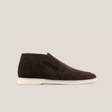 Men's Savona - Dark Brown Suede - Loafer - Reinhard Frans - All season Ankle Loafers