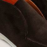 Men's Savona - Dark Brown Suede - Loafer - Reinhard Frans - All season Ankle Loafers